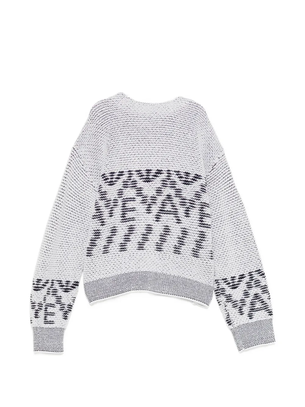 Emporio Armani Kids Intarsia vest Wit