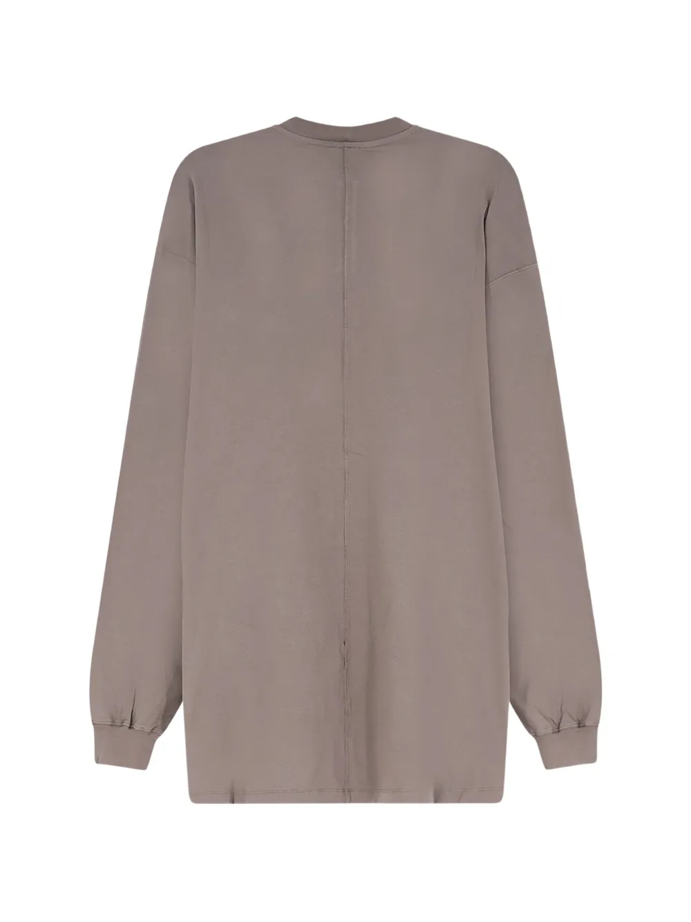 Rick Owens Trui met ronde hals en lange mouwen Beige