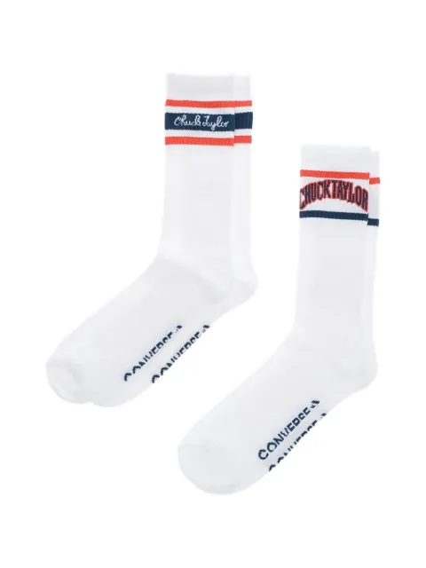 Converse Chuck Taylor ribbed two pack socks (set of two)