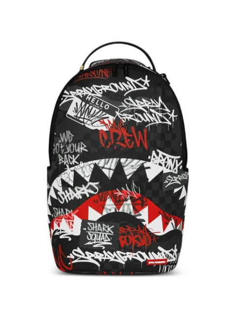 sprayground kid Bandit print-detail backpack