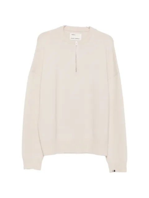 extreme cashmere Like quarter-zip sweater