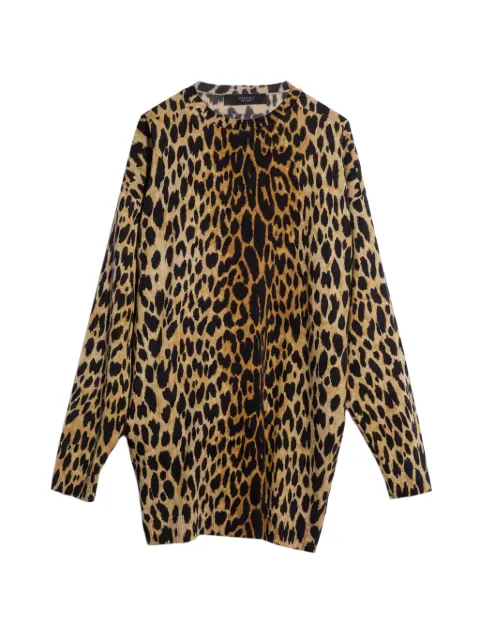 Gucci printed knit cashmere dress