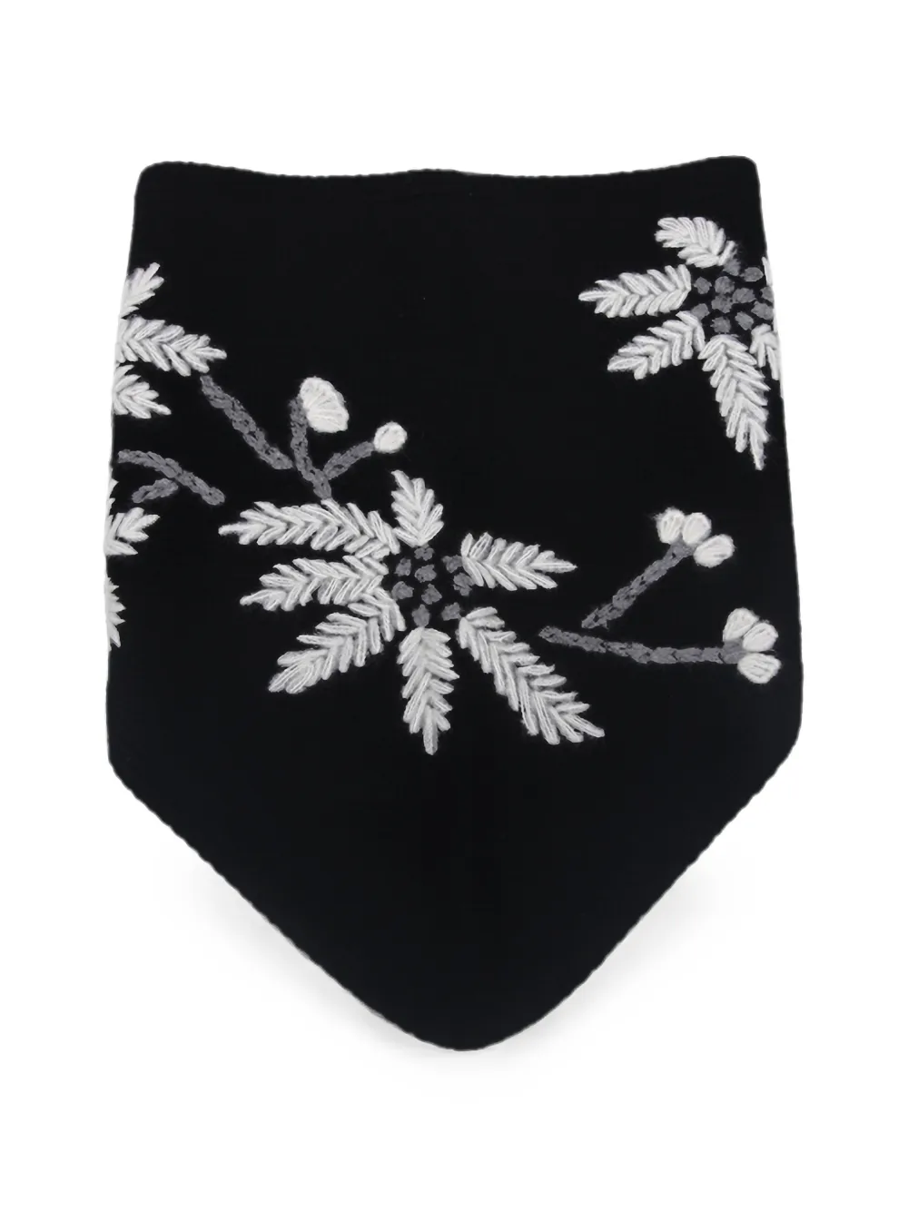 P.A.R.O.S.H. Kasjmier bandana Zwart