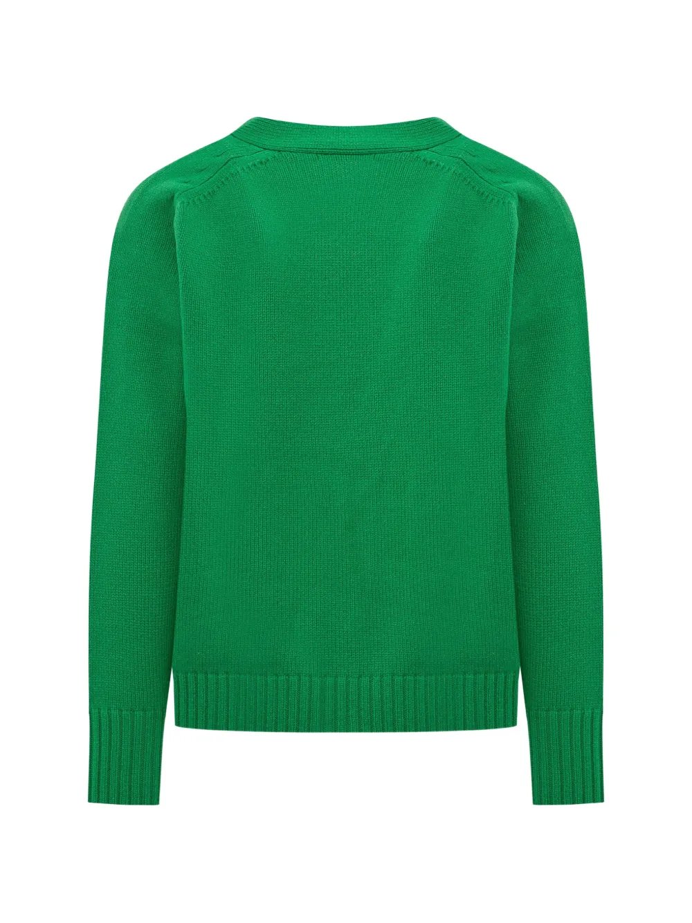 Studio Nicholson V-neck patch-pocket cardigan Groen