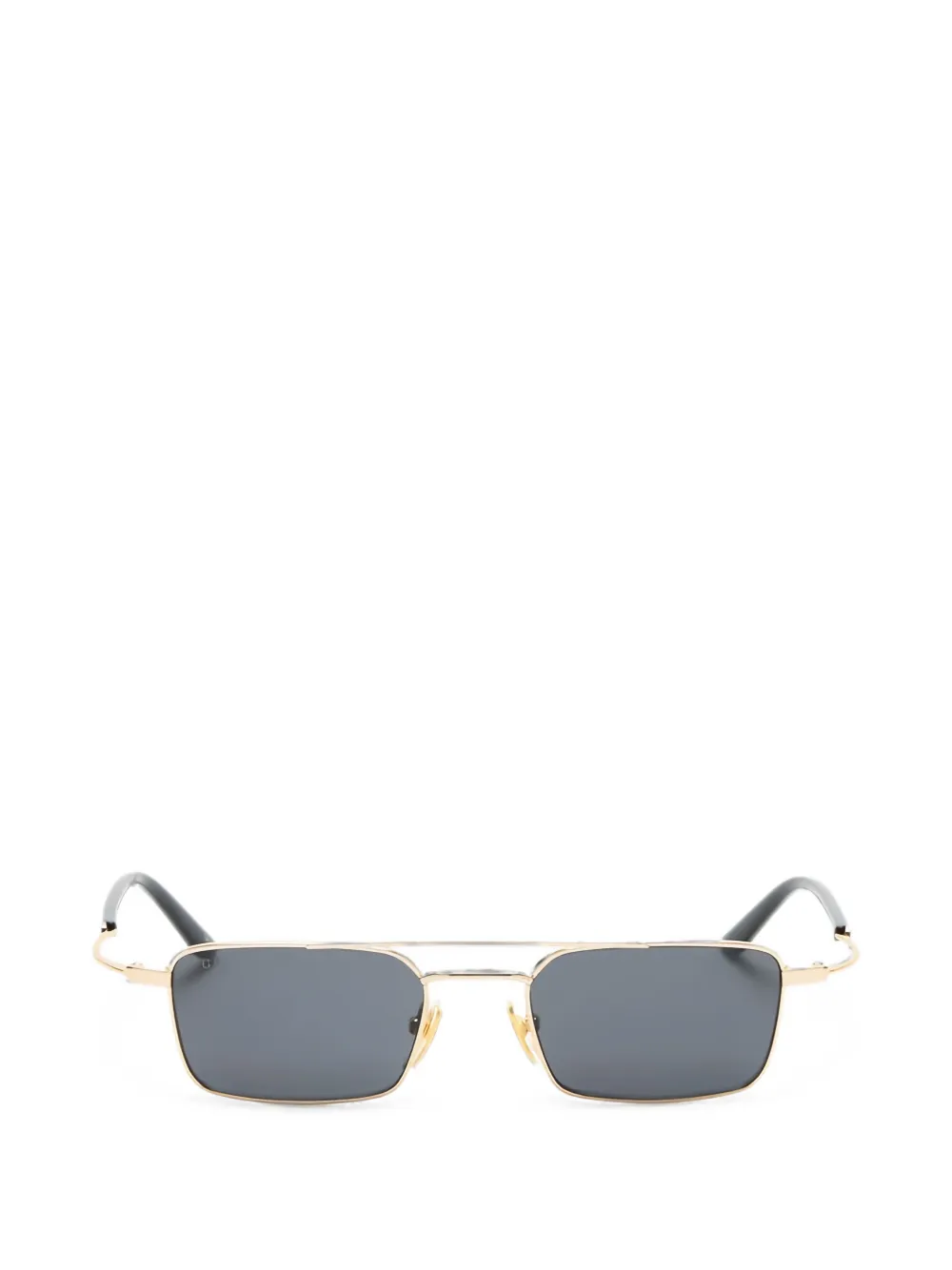 Gucci rectangle-frame sunglasses | Gold | Image 1