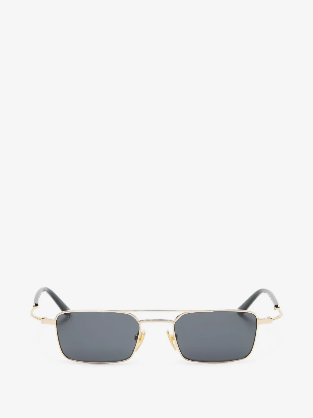 Gucci rectangle-frame sunglasses | Gold | Image 1