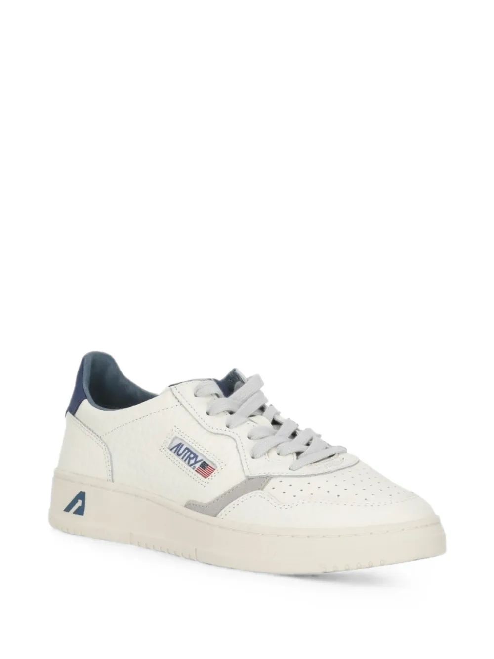 Autry Medalist low-top sneakers van leer Wit