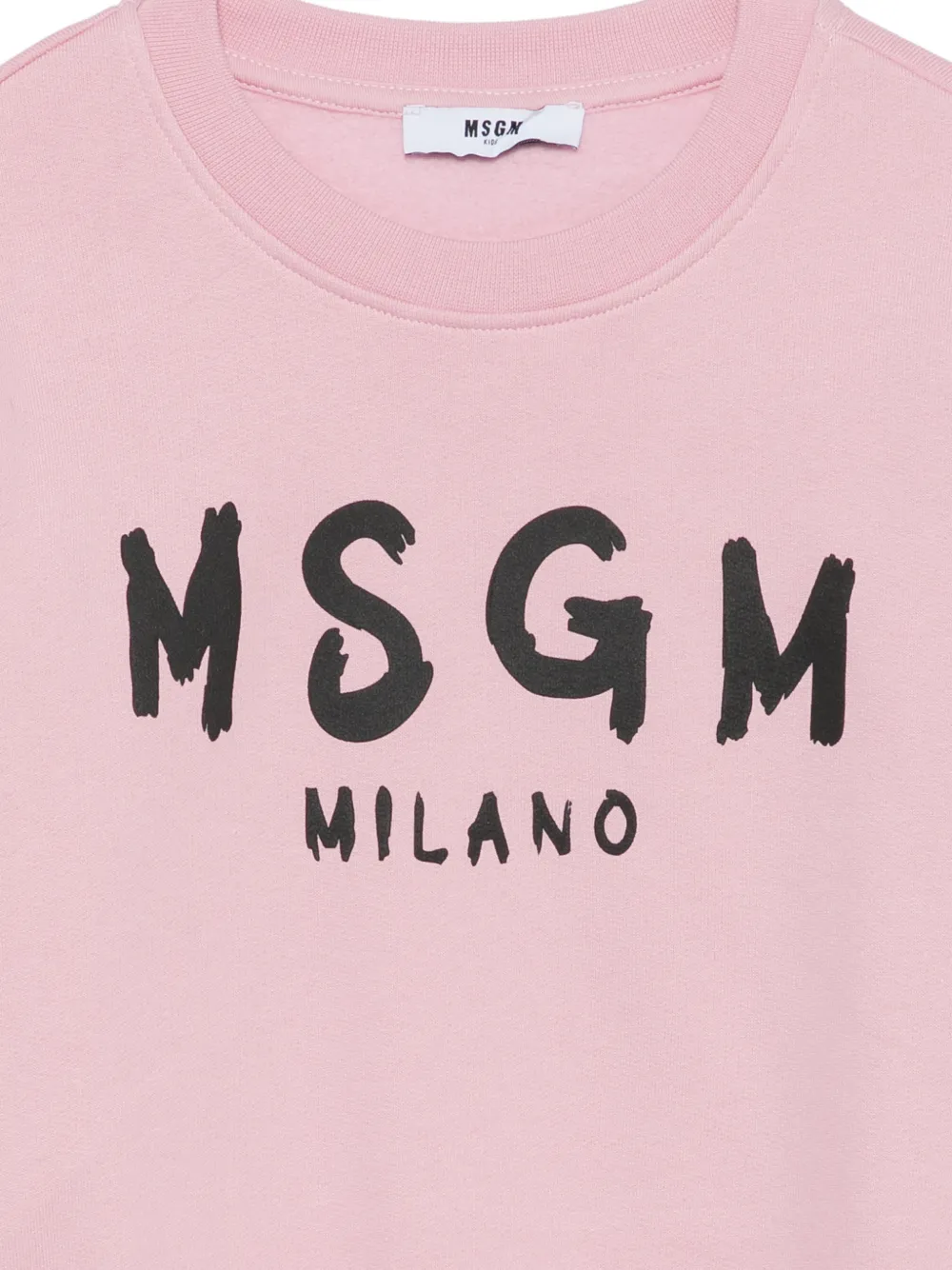 MSGM Kids Trui met logoprint Roze