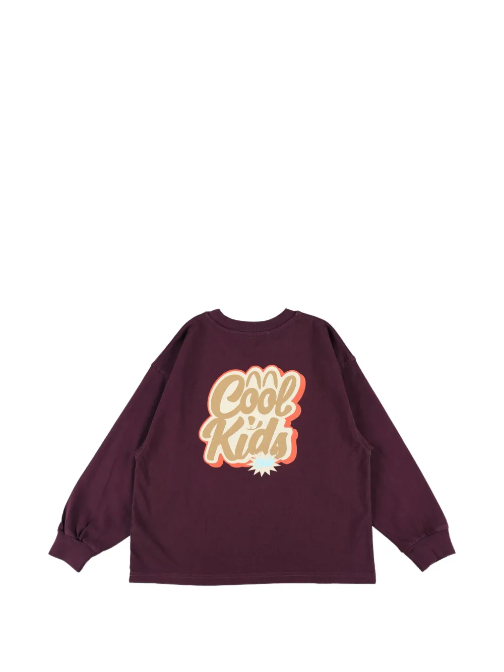 American Vintage Kids Fizvalley T-shirt met lange mouwen Paars