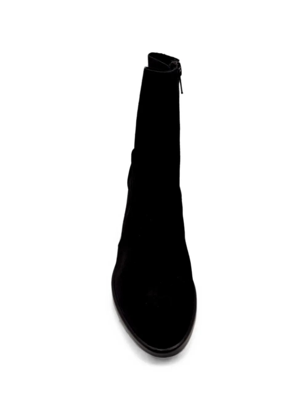strategia shoes Suède enkellaarzen Zwart