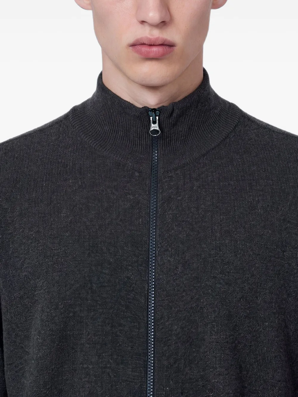 Stone Island Trui met logopatch Bruin