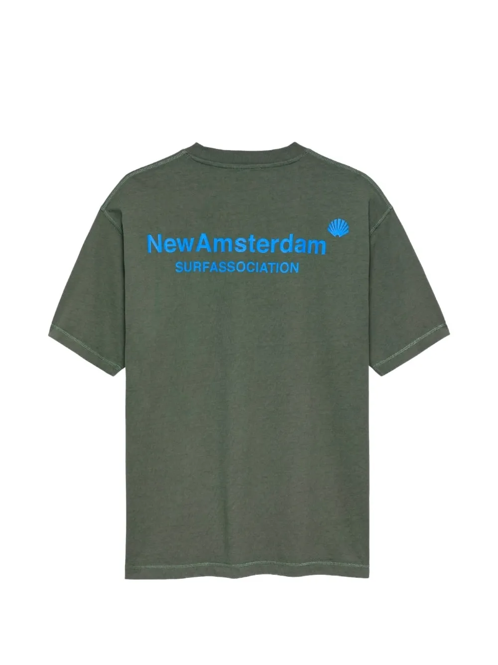 NEW AMSTERDAM T-shirt met logoprint Groen