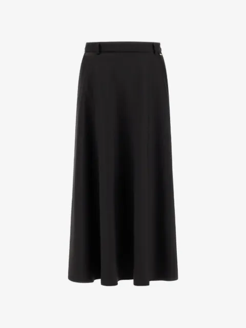 Herno falda midi acampanada con botones