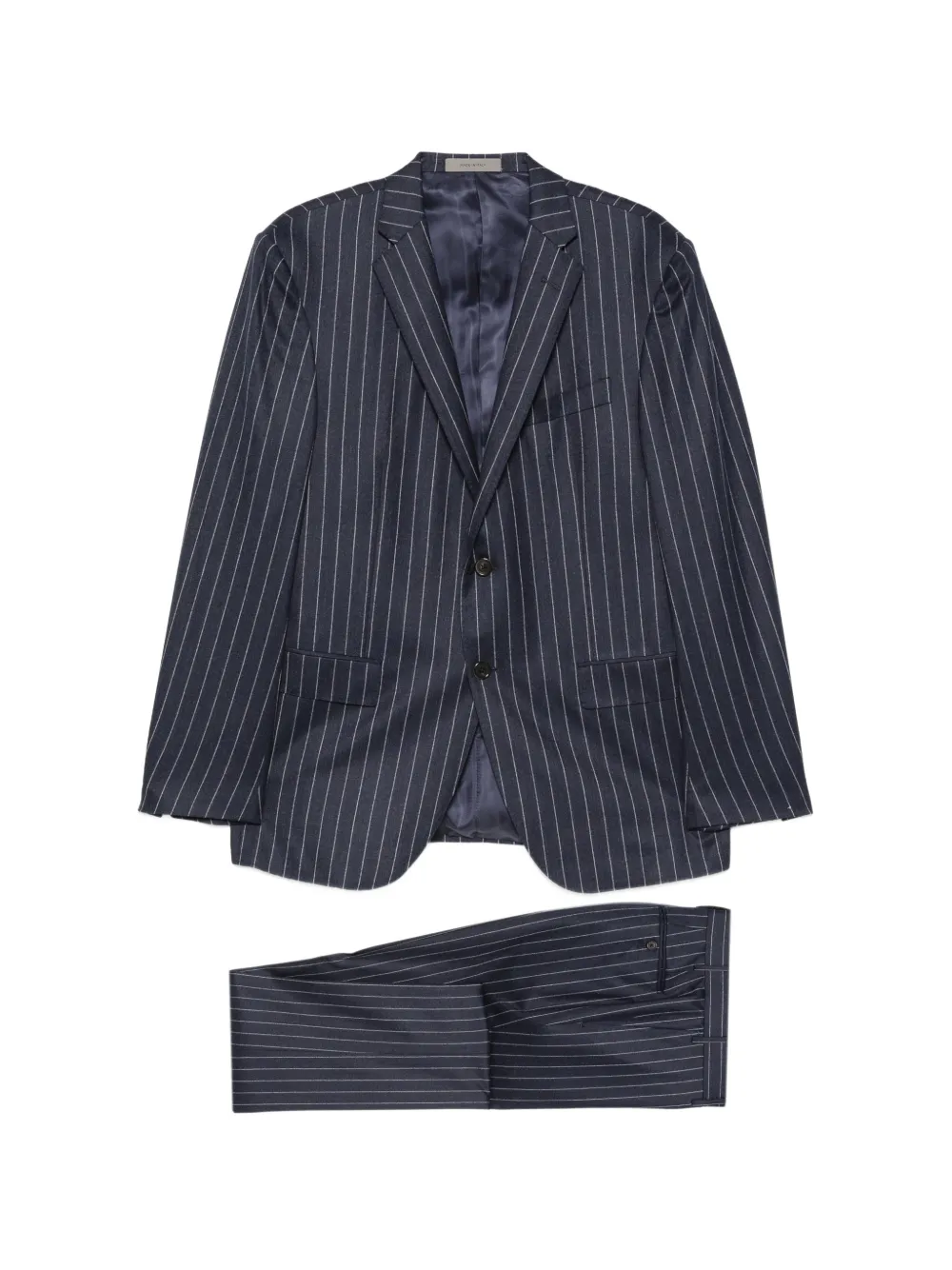 Corneliani Completo monopetto gessato - Blu