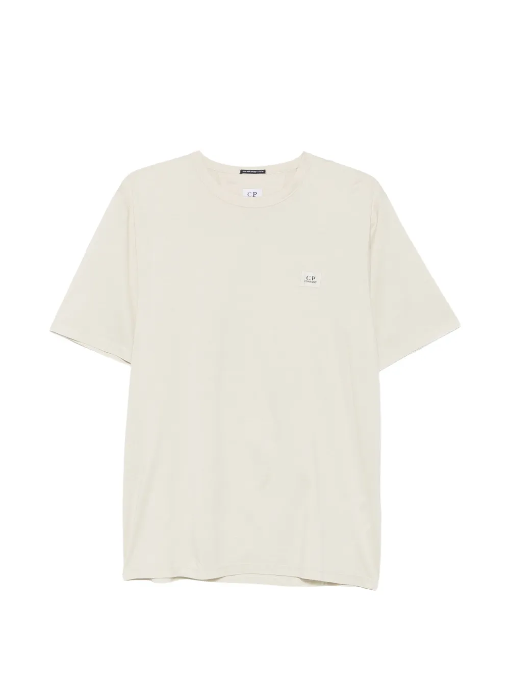C.P. Company logo-patch T-shirt - Toni neutri
