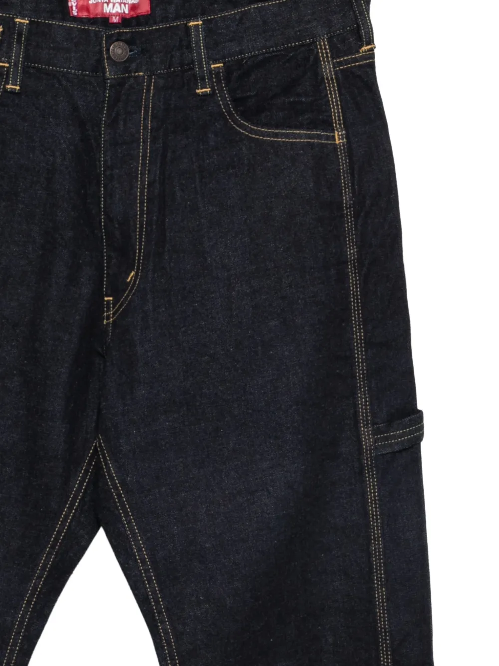 Junya Watanabe MAN x Levi's contrast-stitch carpenter jeans Blauw