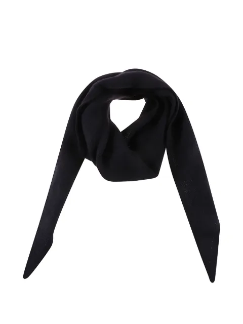 BeYou fine-knit pointed-edge scarf