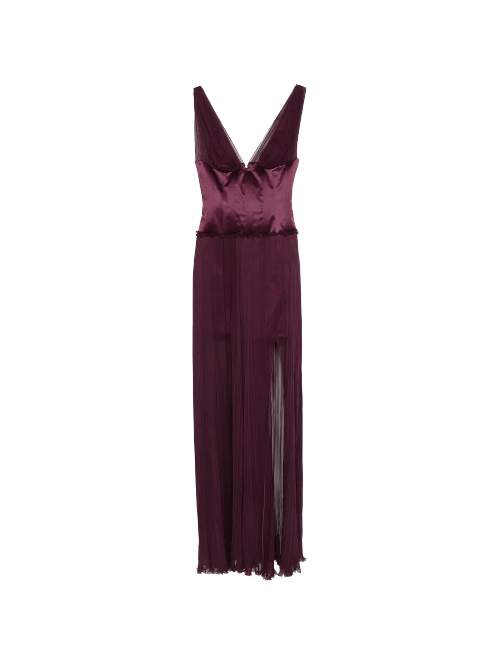 Ermanno Scervino pleated maxi dress
