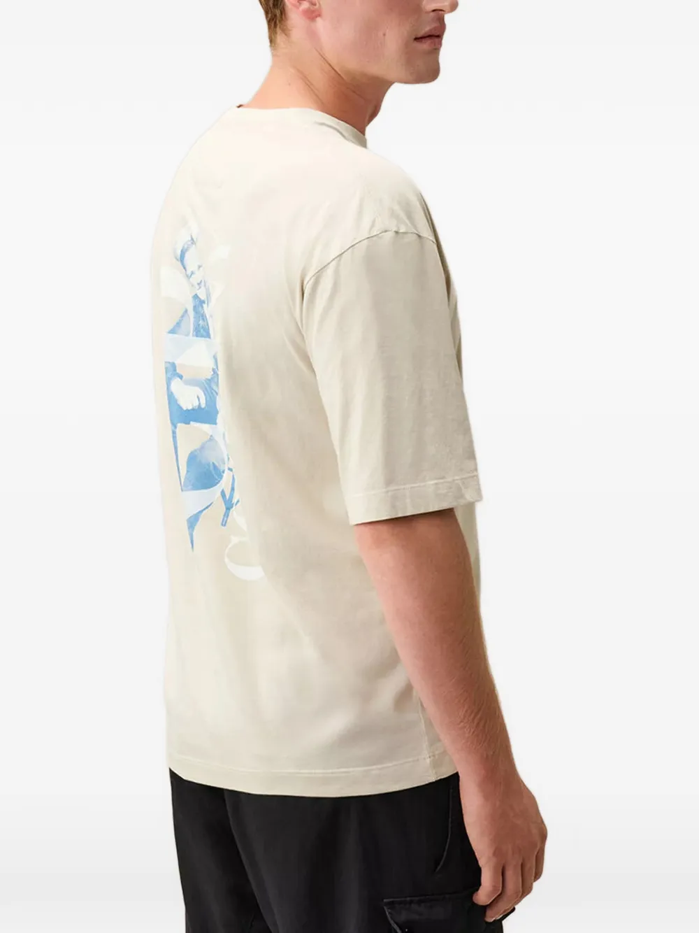 C.P. Company 30 1 Britisch Sailor jersey T-shirt met korte mouwen Beige