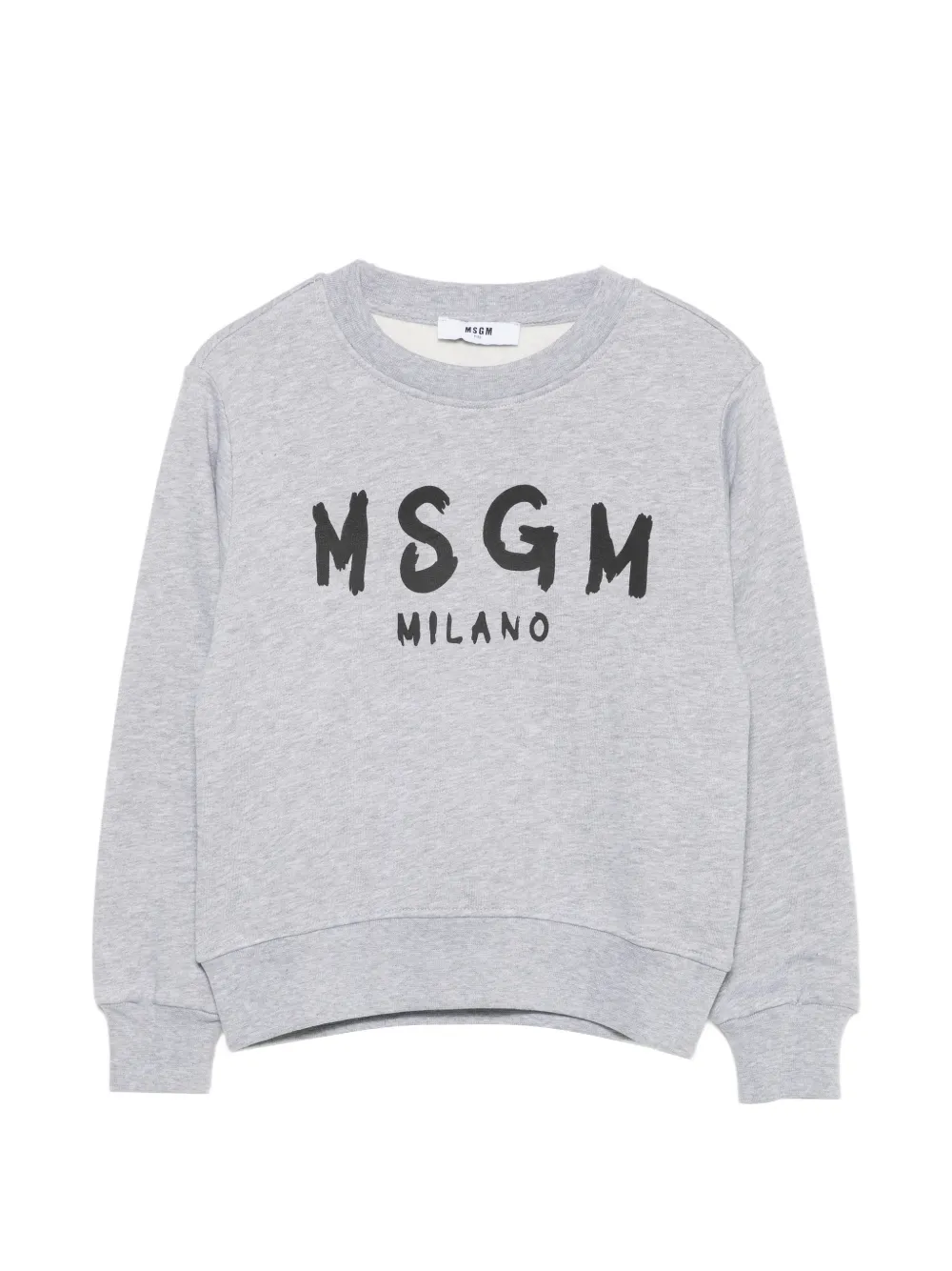 MSGM Kids cotton sweatshirt - Grigio