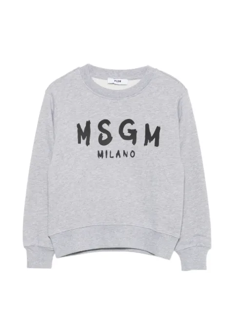 MSGM Kids cotton sweatshirt