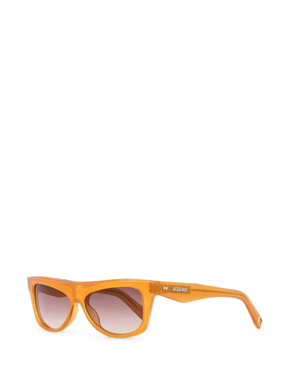Jacquemus Pina zonnebril Geel