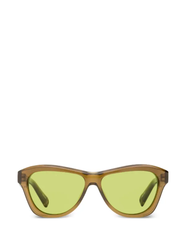 Jacquemus Palmier Sunglasses in Brown