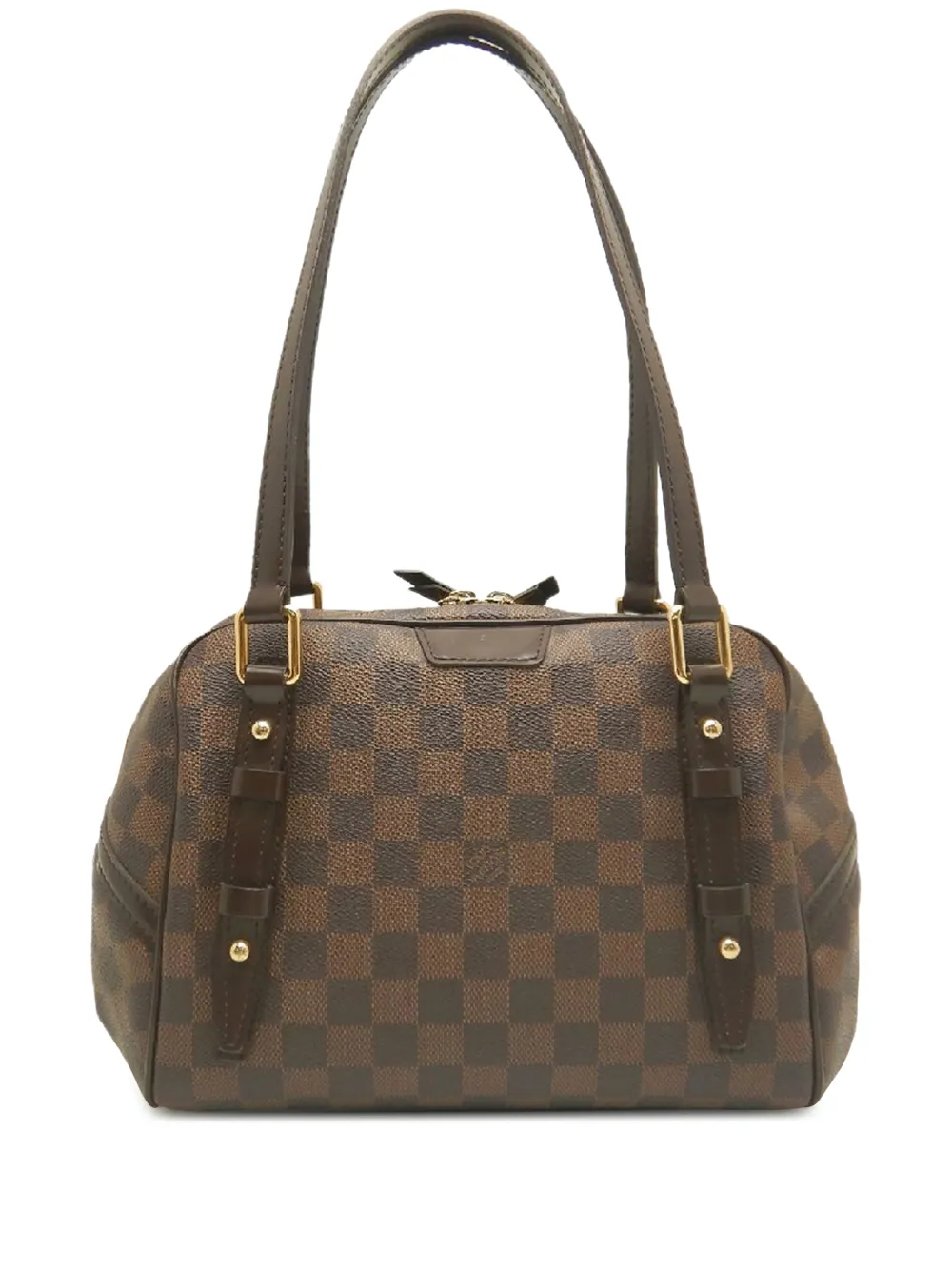 Louis Vuitton Pre-Owned 2010 Damier Ebene Rivington PM shoulder bag - Marrone