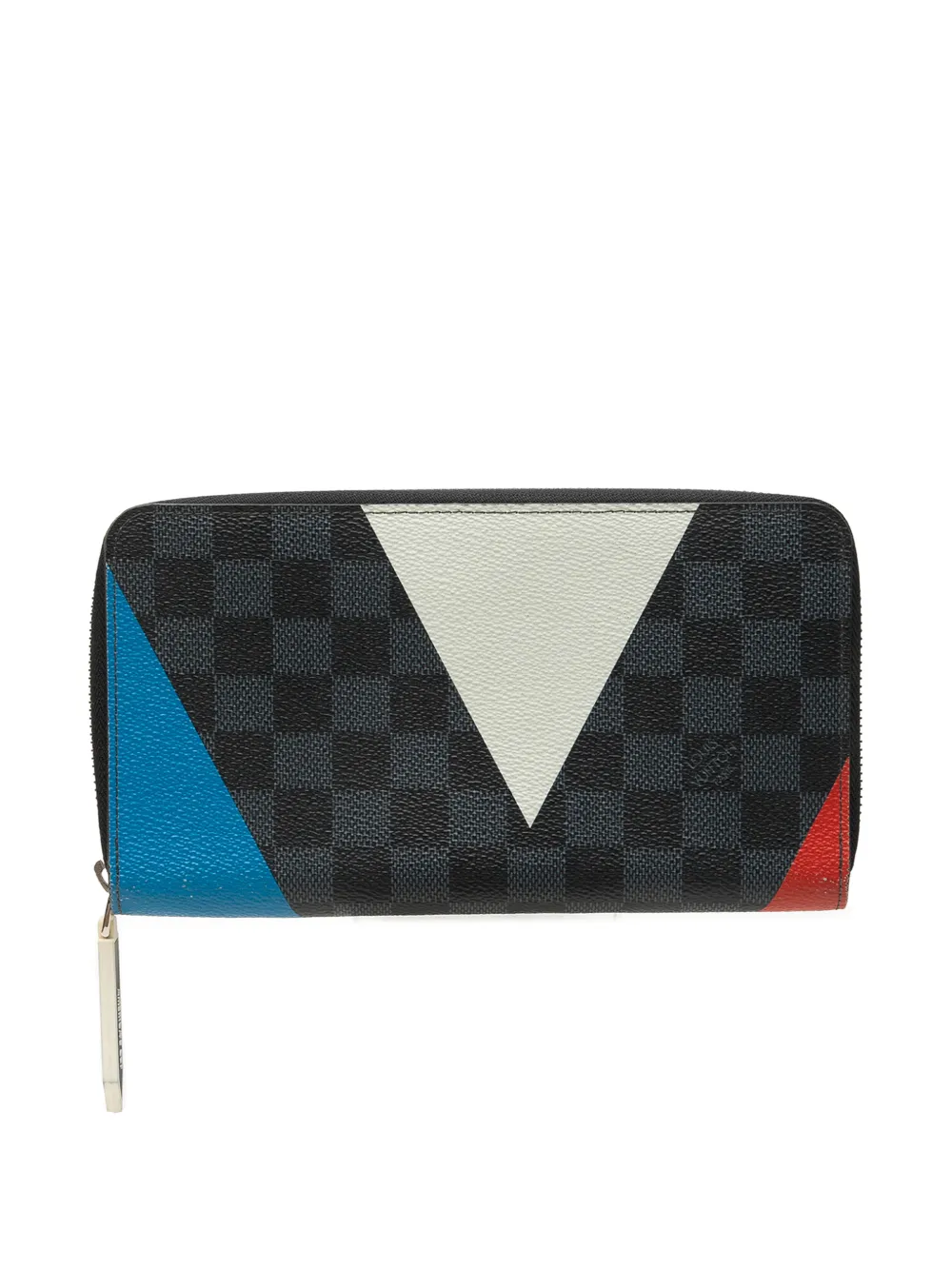 Louis Vuitton Pre-Owned 2016 Damier Cobalt Americas Cup Regatta Zippy Wallet long wallets - Blau