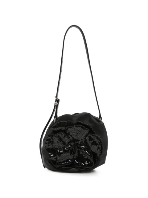 ROTATE BIRGER CHRISTENSEN Flower Bon Bon sequin-embellished bucket bag