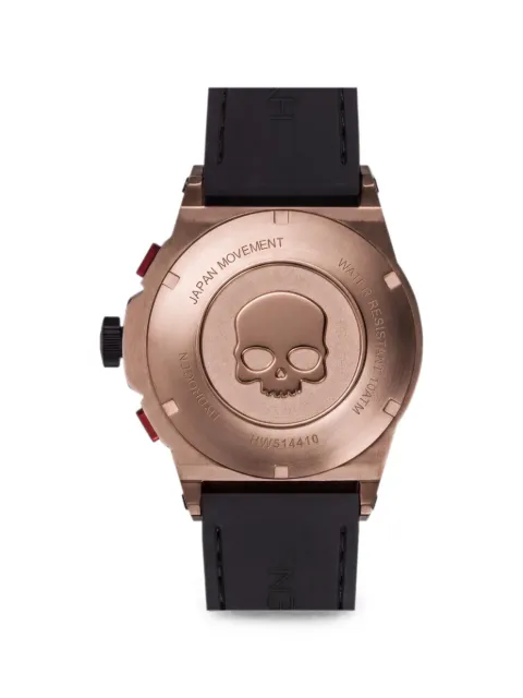 Hydrogen Otto 44mm chronograph skull watch