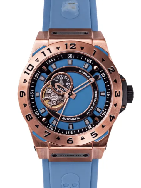 Hydrogen Vento 40mm skeleton dial automatic watch