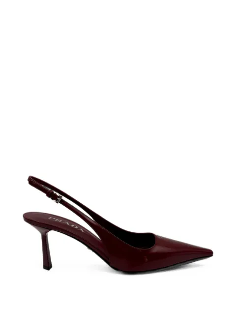 Prada zapatos de tacón con tira en la parte posterior