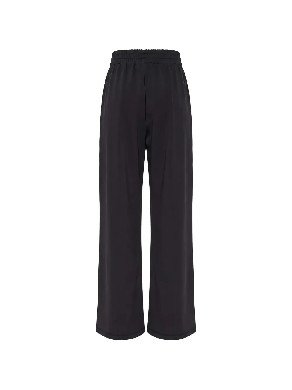 Diesel Ruimvallende trainingsbroek met elastische tailleband Zwart