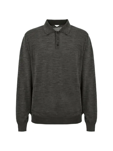 Malo playera tipo polo manga larga