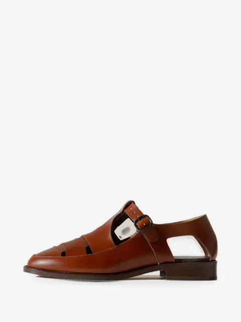 Hereu Besso woven T-bar sandals