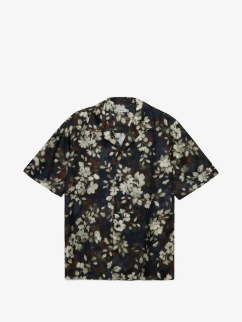 SIMKHAI  Casper floral-print short-sleeve shirt