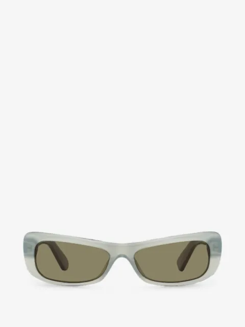 Jacquemus Capri rectangle-frame sunglasses