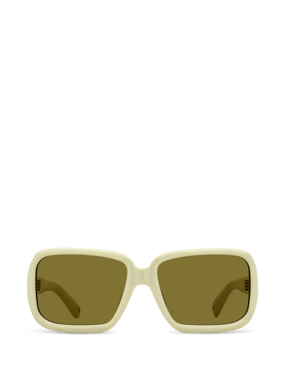 Jacquemus Cabana square-frame sunglasses - Toni neutri