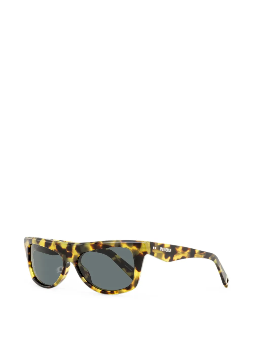 Jacquemus JAC58S Pina zonnebril Bruin