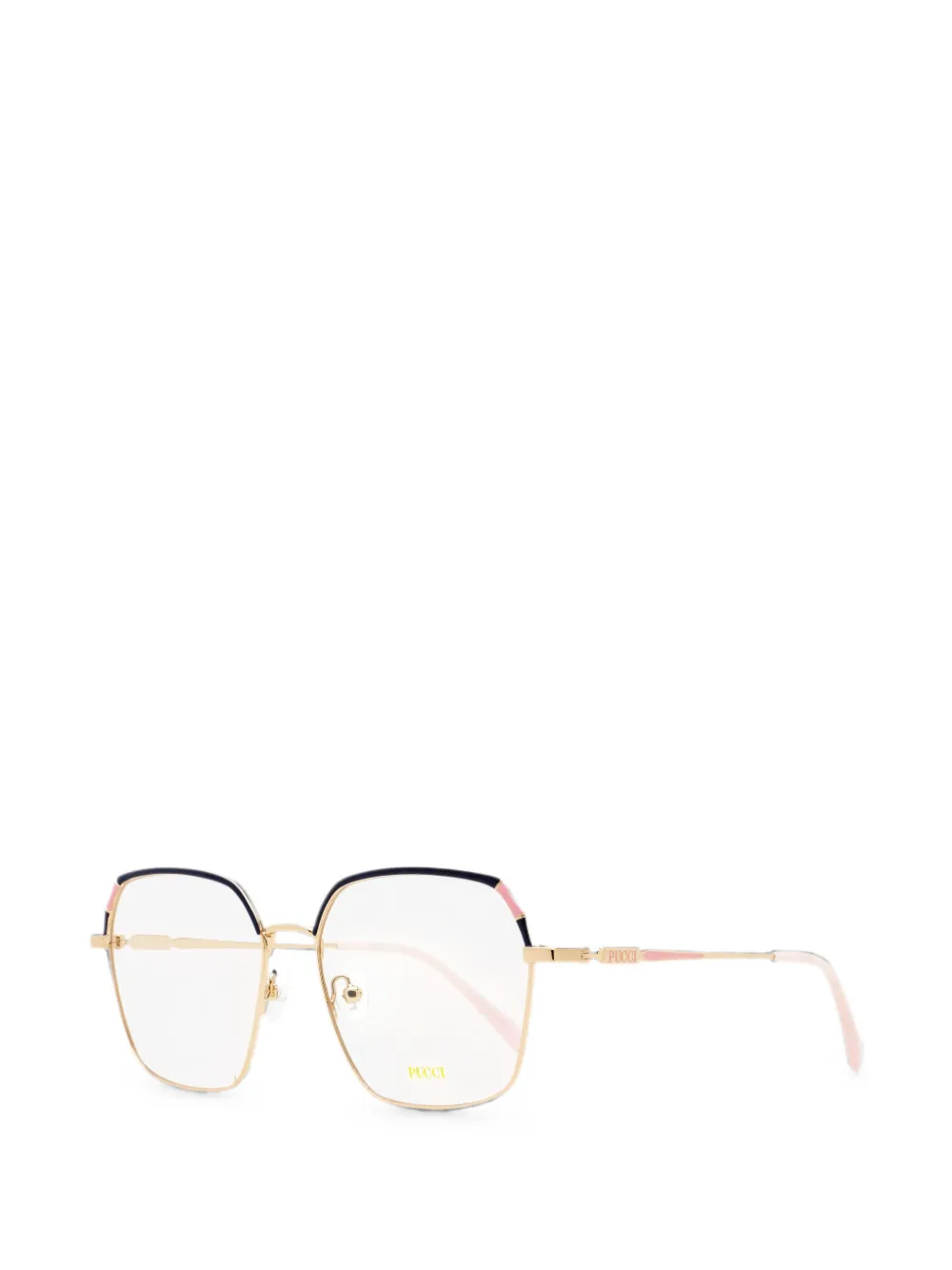 Pucci Ep5210 Square-frame Eyeglasses In 金色