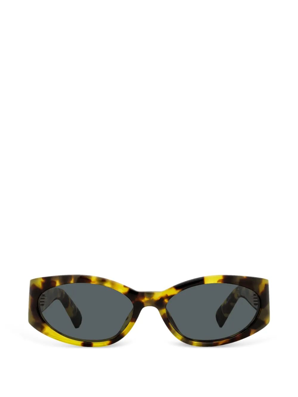 Jacquemus Ovalo sunglasses - Marrone