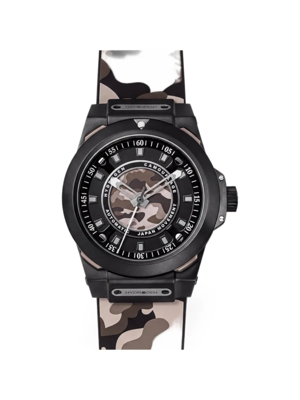 Hydrogen Sportivo camouflage-print 42mm watch - Nero
