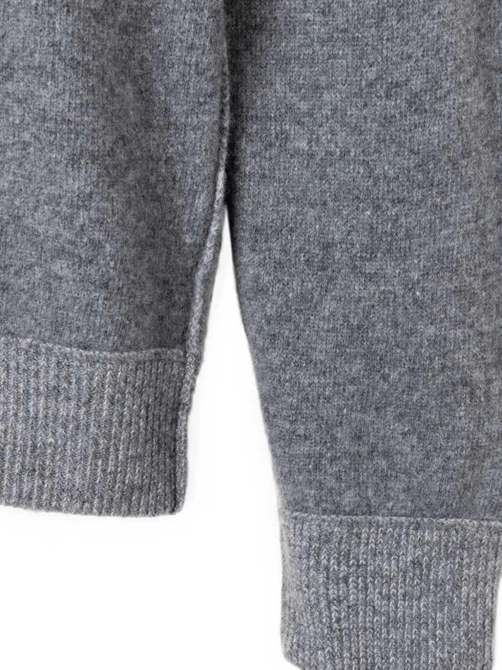 Roberto Collina Oversized wollen trui Grijs