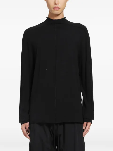 Thom Krom exposed-seam high-neck sweater