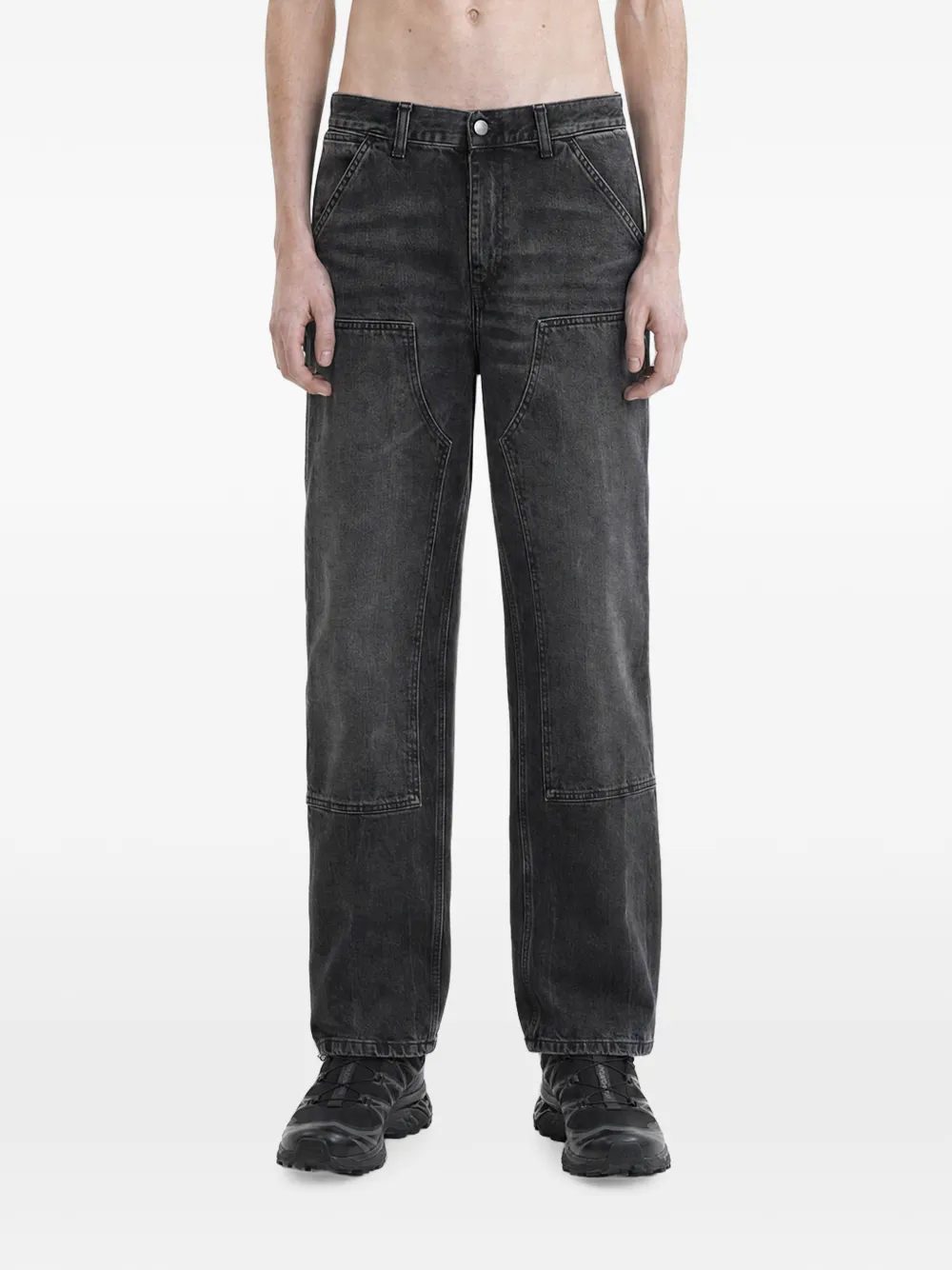 Carhartt WIP Double Knee pants - Schwarz