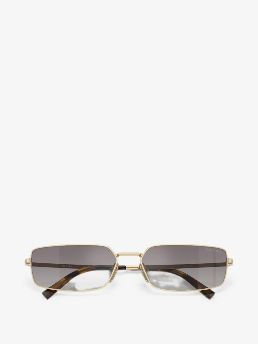 Prada Eyewear rectangle-frame sunglasses | Gold | Image 1