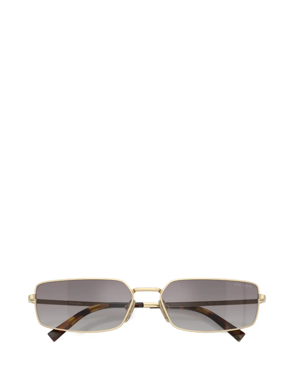 Prada Eyewear rectangle-frame sunglasses | Gold | Image 1
