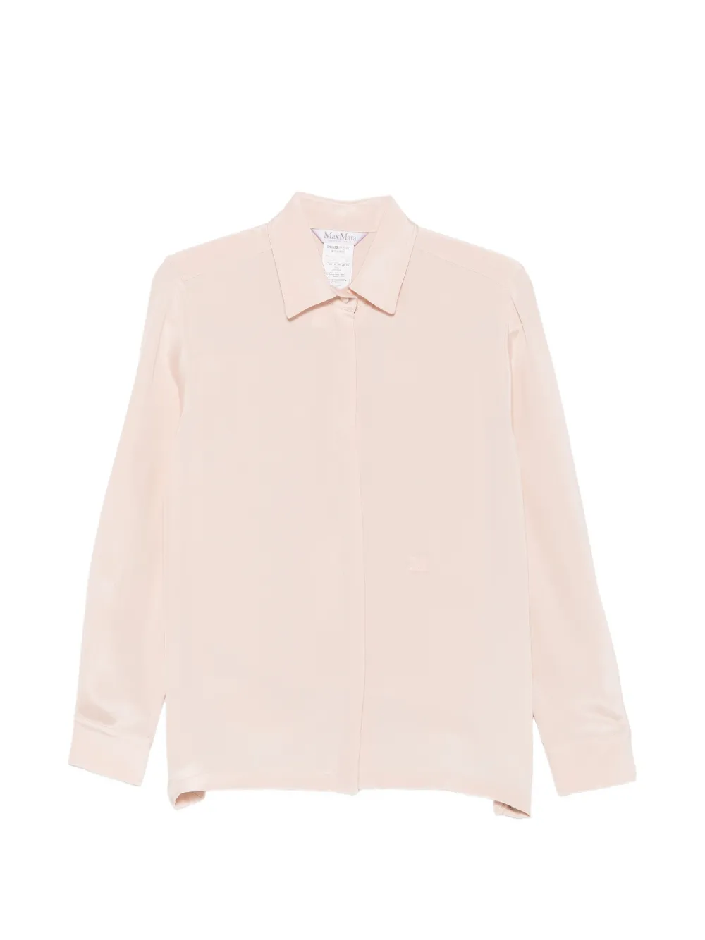 Max Mara concealed-fastening shirt - Toni neutri