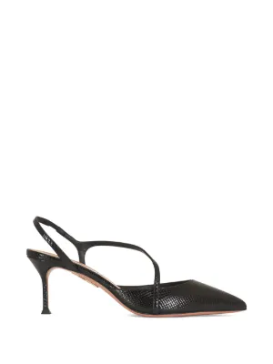 Manolo Blahnik クロスストラップ サンダル | ブラック | FARFETCH JP